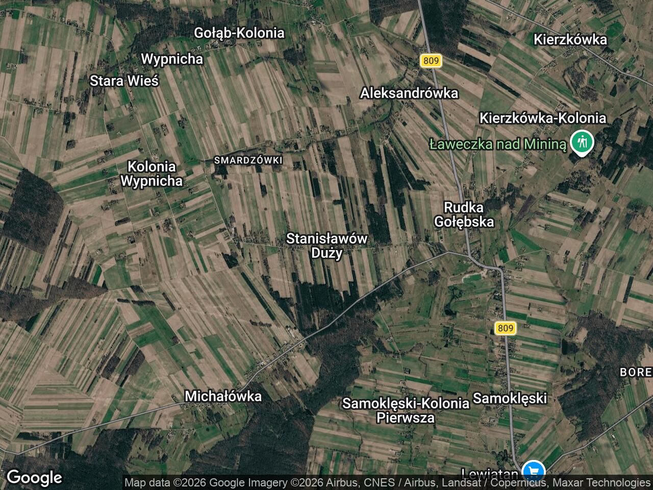 Działka rolna Stanisławów Duży. Zdjęcie 1