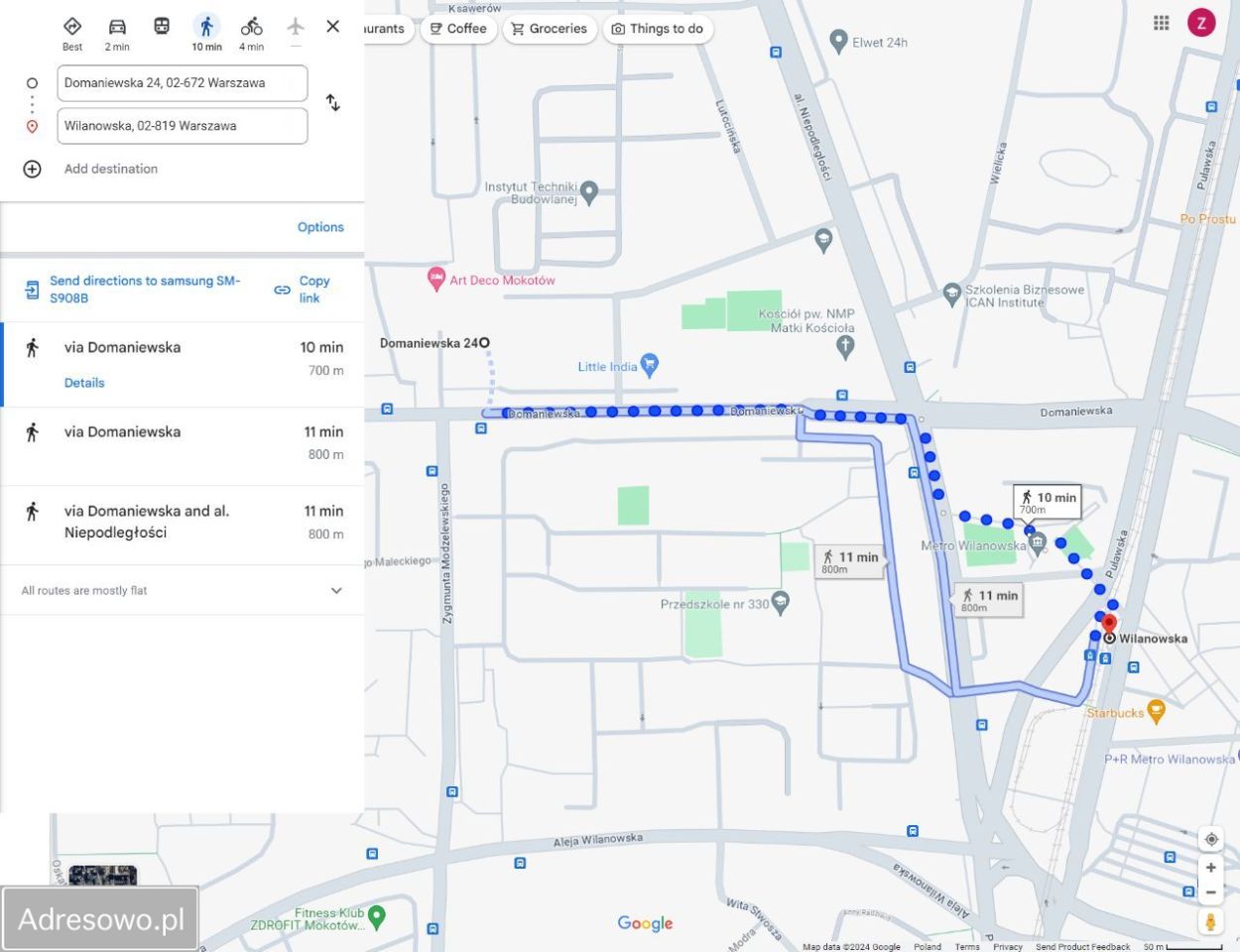Mieszkanie 1-pokojowe Warszawa Mokotów, ul. Domaniewska. Zdjęcie 10