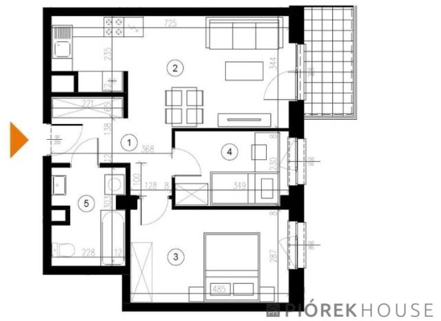Mieszkanie 3-pokojowe Marki, ul. Słoneczn. Zdjęcie 8