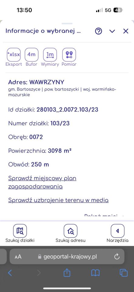 Działka rolna Wawrzyny. Zdjęcie 2