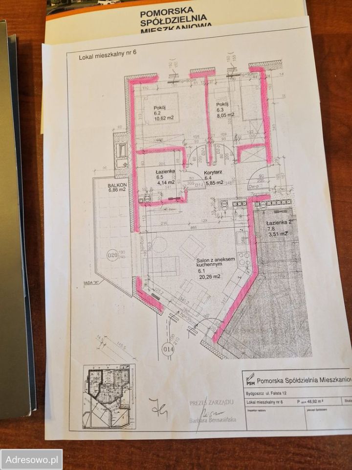 Mieszkanie 3-pokojowe Bydgoszcz Górzyskowo, ul. Juliana Fałata. Zdjęcie 2