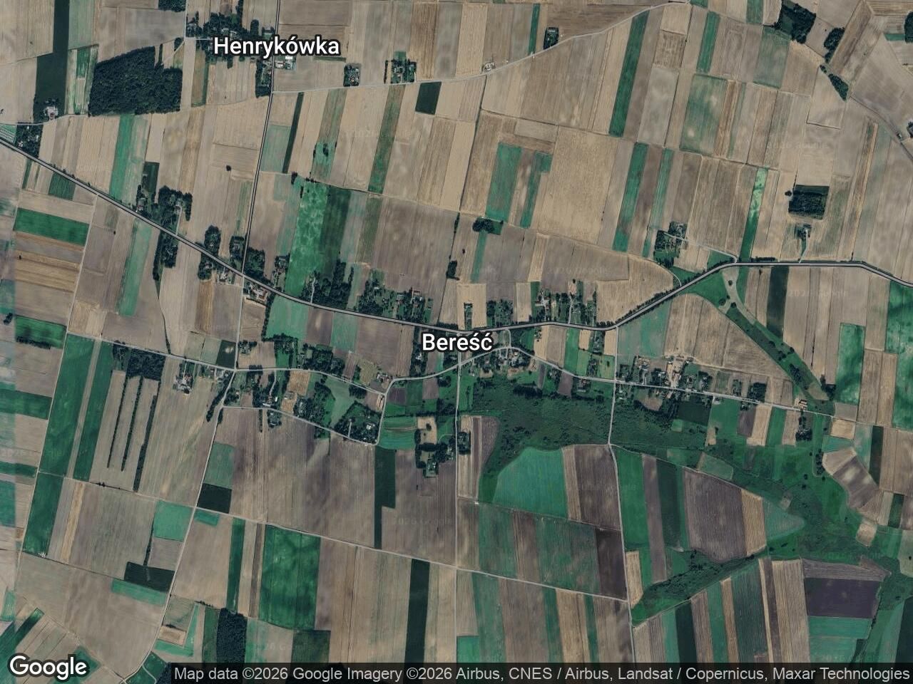 Działka rolna Bereść