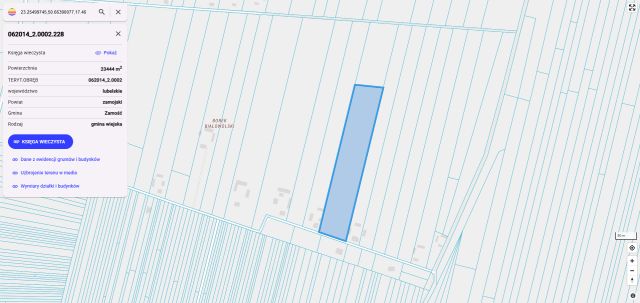 Działka rolno-budowlana Białowola Borek Białowolski. Zdjęcie 4