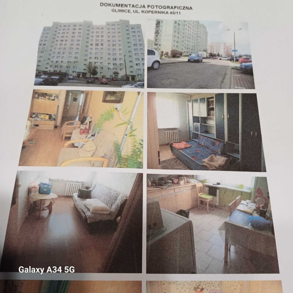Mieszkanie 3-pokojowe Gliwice Kopernik, ul. Mikołaja Kopernika