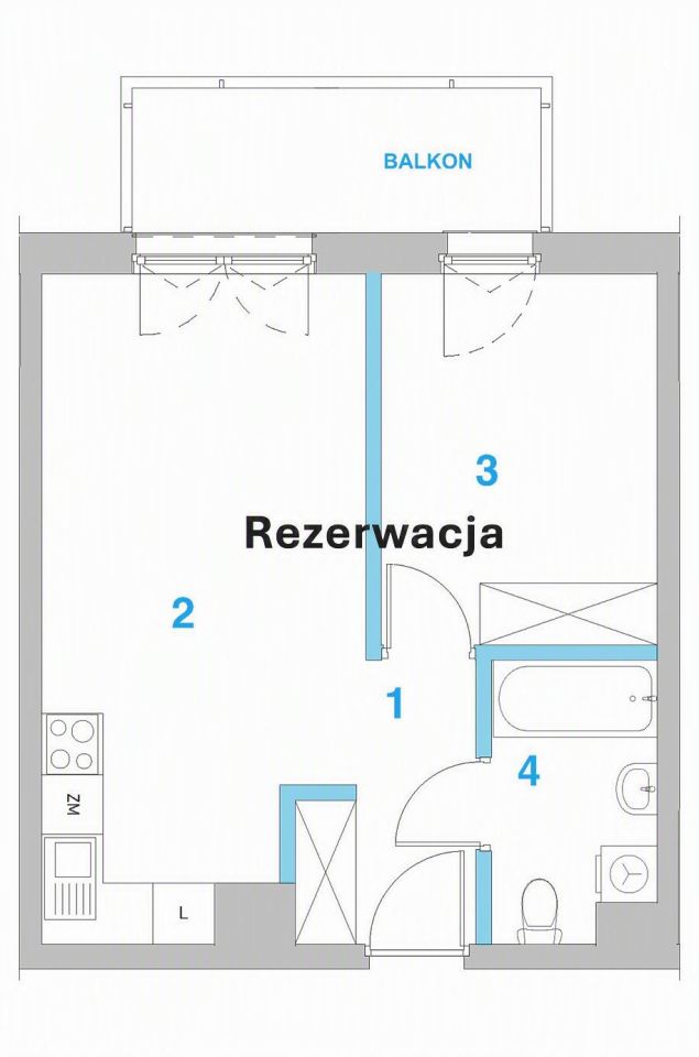 Mieszkanie 2-pokojowe Warszawa Praga, ul. Jagiellońska. Zdjęcie 1