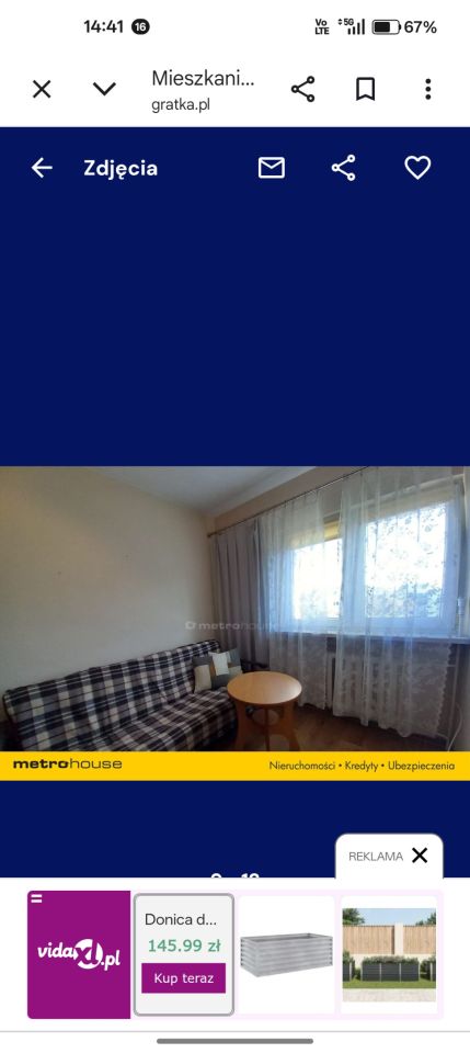 Mieszkanie 2-pokojowe Łódź Teofilów, ul. Lniana. Zdjęcie 5