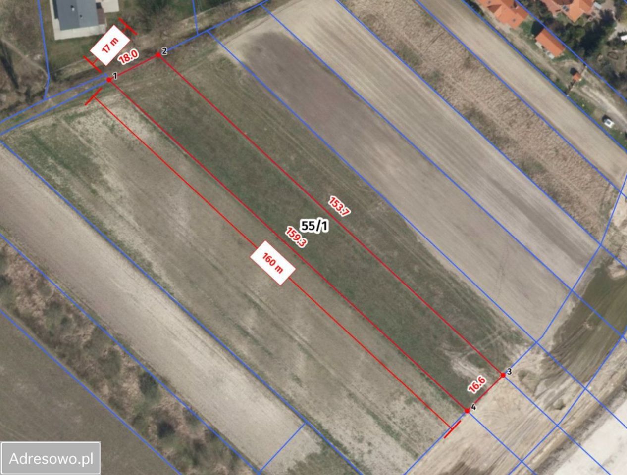 Działka budowlana Zgorzała, ul. Wróbelka. Zdjęcie 2