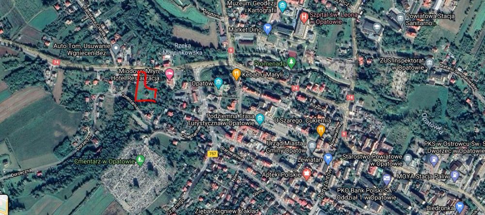 Działka budowlana Opatów, ul. Legionów. Zdjęcie 2