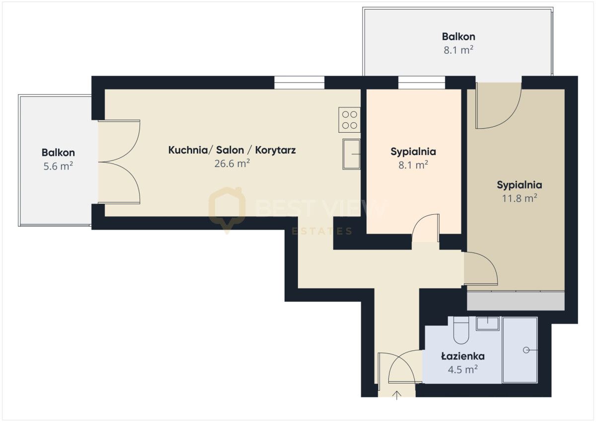 Mieszkanie 3-pokojowe Warszawa Białołęka, ul. Daniszewska. Zdjęcie 14