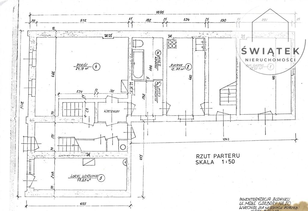 kamienica, 7 pokoi Toruń, ul. Małe Garbary. Zdjęcie 9