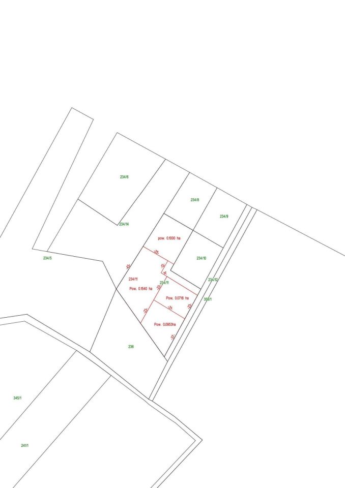 Działka budowlana Nowy Klukom. Zdjęcie 2
