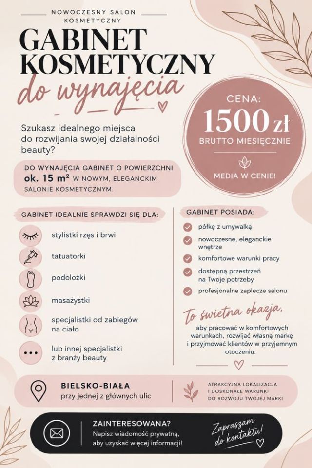 Nieruchomość komercyjna do wynajęcia bez pośredników          
          
            Bielsko-Biała