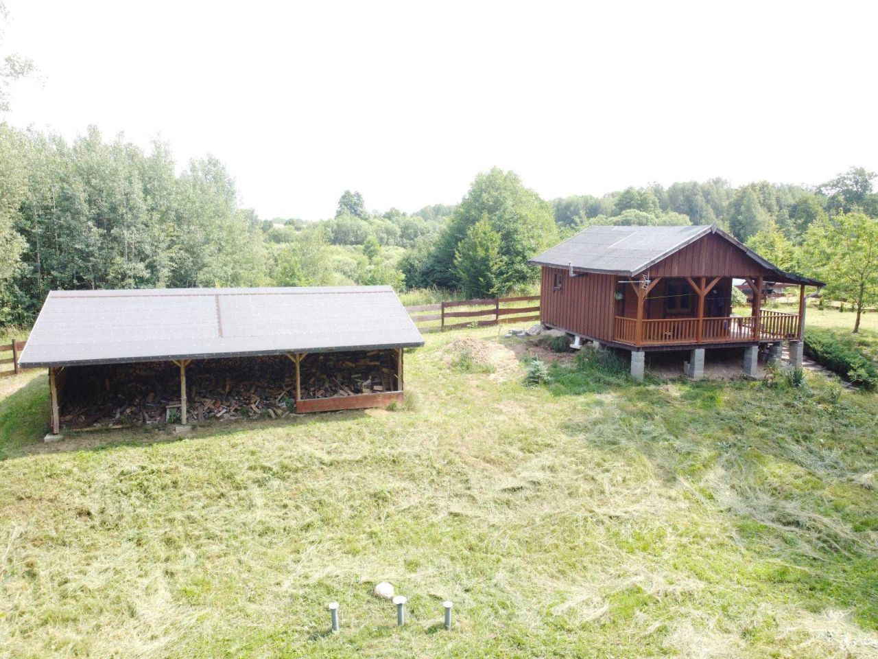 dom letniskowy, 2 pokoje Dąbrowa