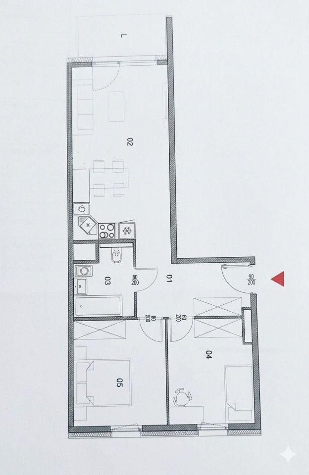 Mieszkanie 3-pokojowe Lublin, ul. Morwowa. Zdjęcie 2