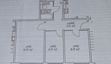 Mieszkanie 3-pokojowe Bydgoszcz Kapuściska, ul. Bernarda Śliwińskiego