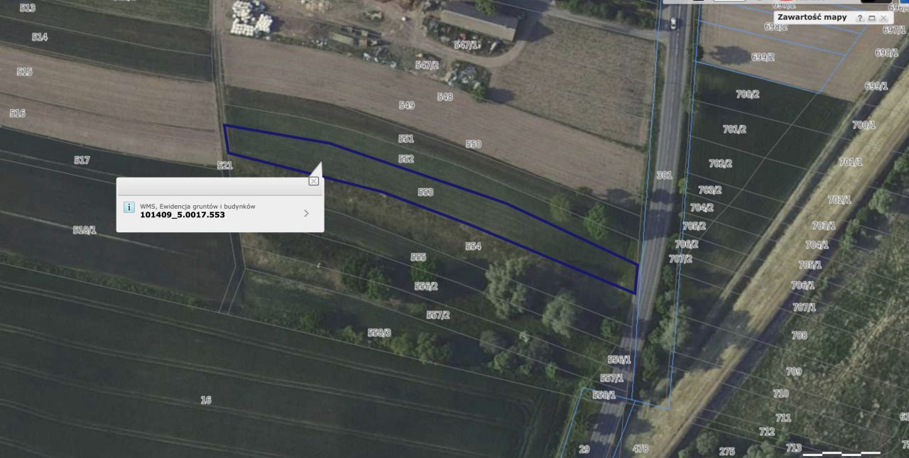 Działka rolna Jeziorsko. Zdjęcie 5