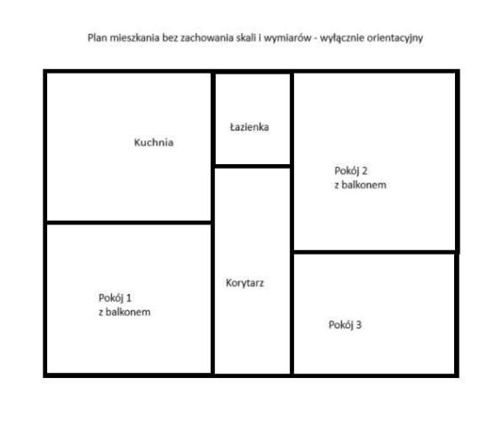 Mieszkanie 3-pokojowe Wielkie Lniska. Zdjęcie 1