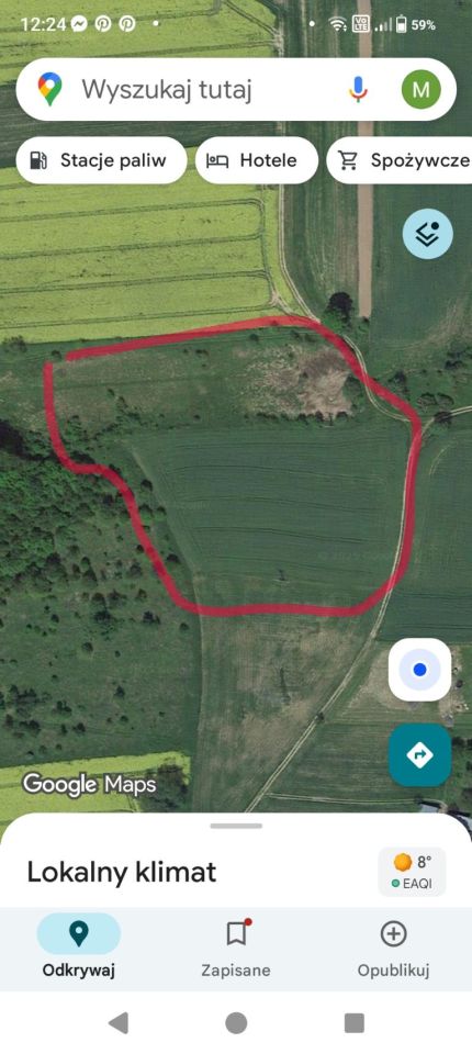 Działka rolna Niwnice. Zdjęcie 2