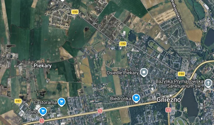 Działka rod Gniezno, ul. Powstańców Wlkp.