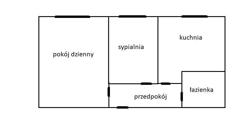 Mieszkanie 2-pokojowe Piekary Śląskie, ul. gen. Stanisława Maczka