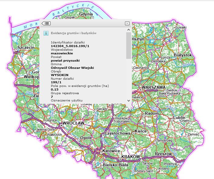 Działka inna Wysokin