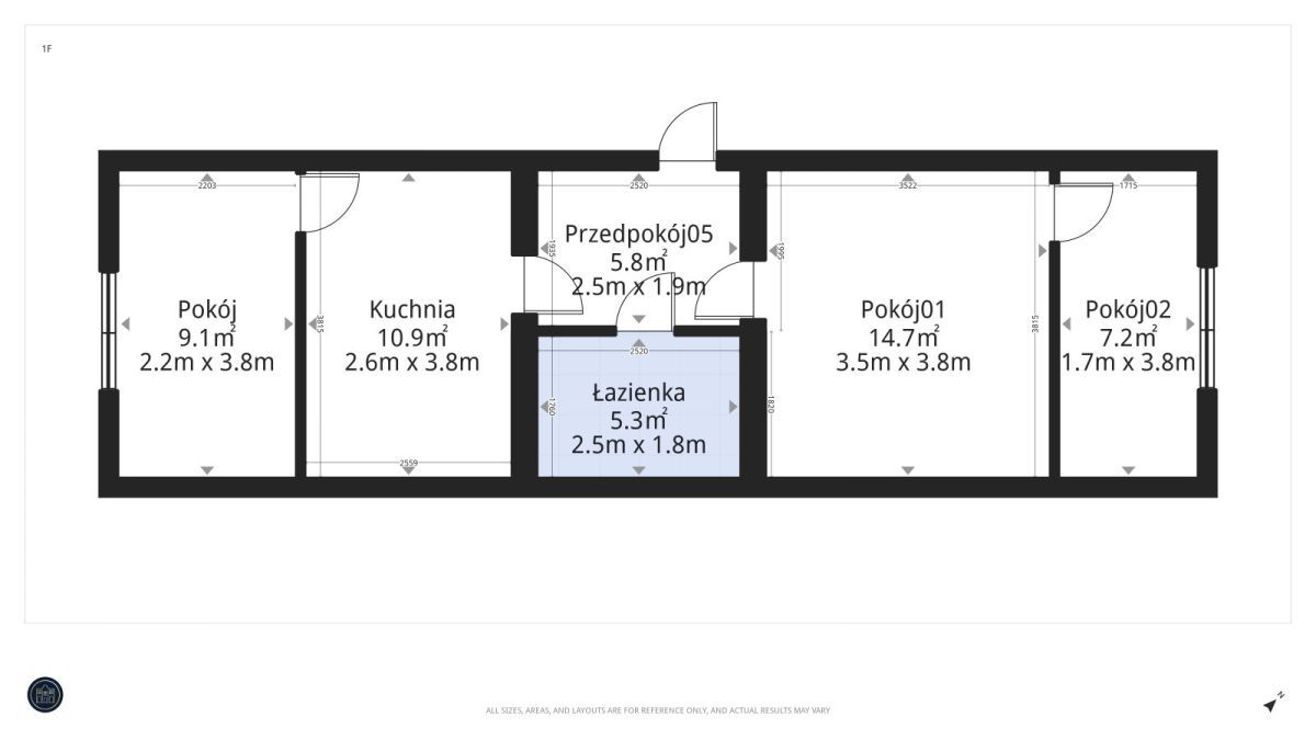 Mieszkanie 2-pokojowe Łódź Kurak, ul. Karpacka. Zdjęcie 16