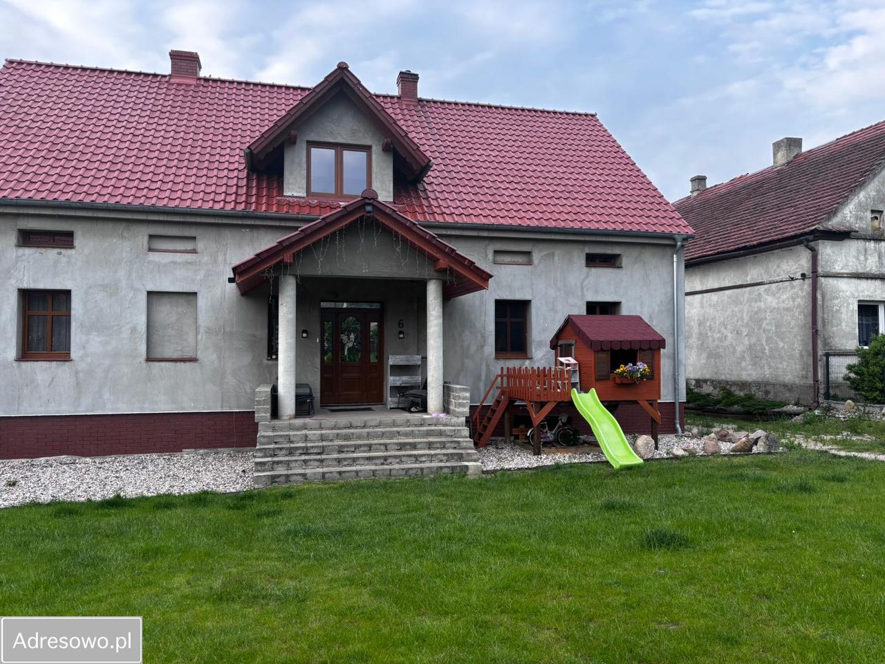 dom wolnostojący, 5 pokoi Kromolin Mierzów