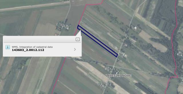 Działka rolna Ławeczko Nowe. Zdjęcie 1