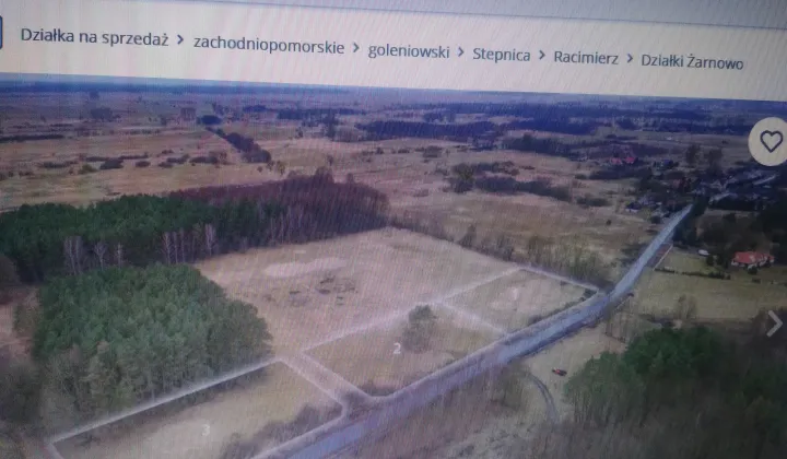 Działka budowlana Żarnówko