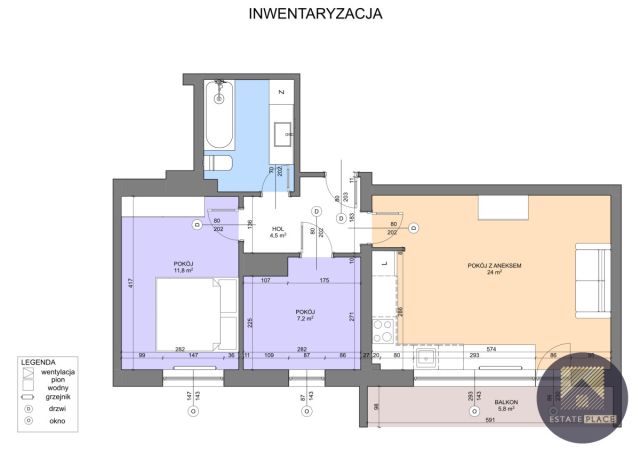Mieszkanie 3-pokojowe Warszawa Praga, ul. Białostocka. Zdjęcie 12