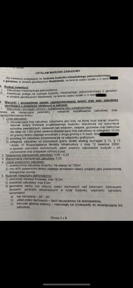 Działka budowlana Niedźwiedź. Zdjęcie 5