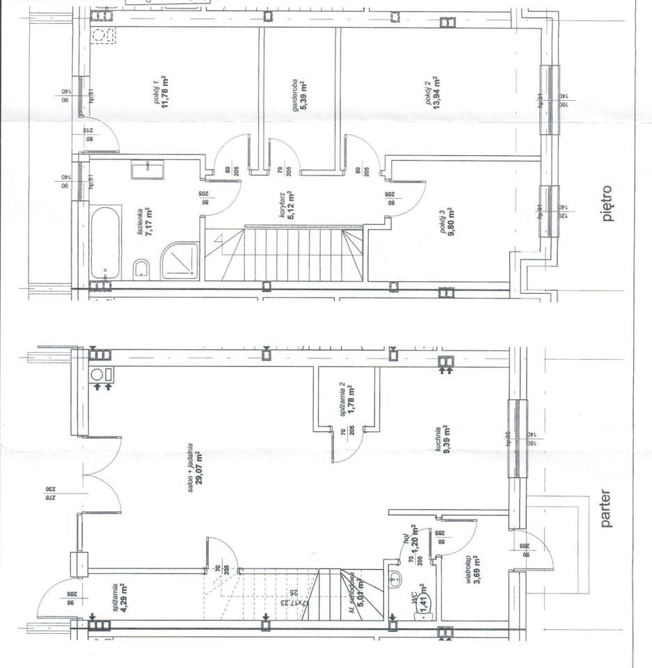 dom szeregowy, 5 pokoi Pruszków Żbików, Miodowa. Zdjęcie 24