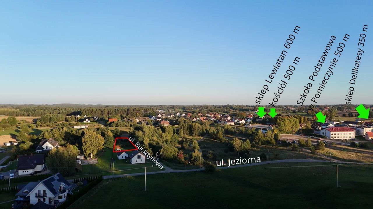 Działka budowlana Pomieczyno, ul. Bursztynowa. Zdjęcie 3