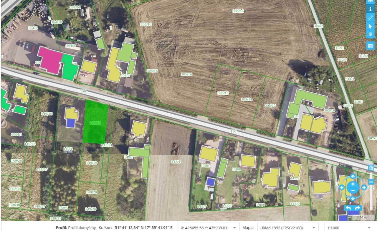 Działka budowlana Biskupice Ołoboczne, ul. Ostrowska. Zdjęcie 1