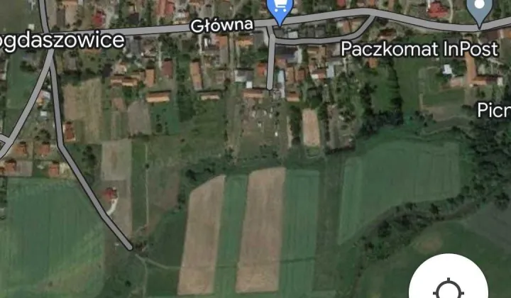 Działka siedliskowa Bogdaszowice