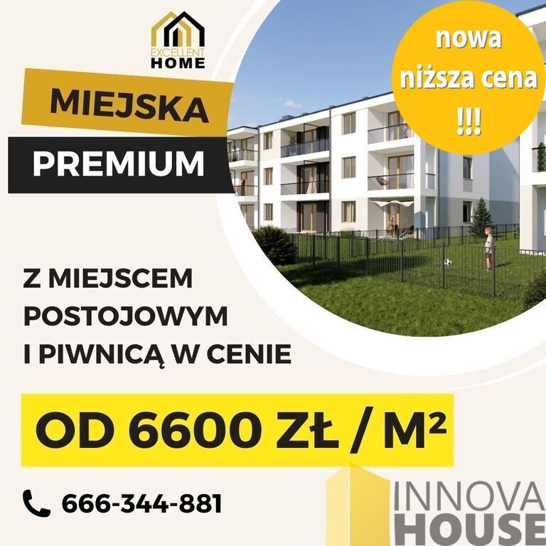 Mieszkanie 3-pokojowe Siemianice, ul. Graniczna