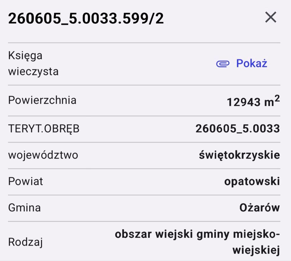 Działka rolna Wyszmontów. Zdjęcie 3