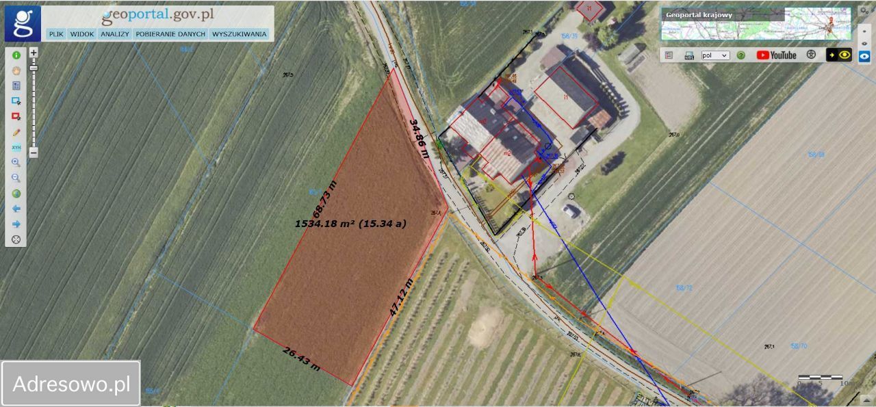 Działka budowlana Zaborze. Zdjęcie 6