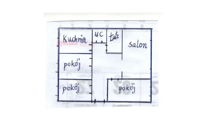Mieszkanie 4-pokojowe Łódź Chojny, ul. Jacka Malczewskiego
