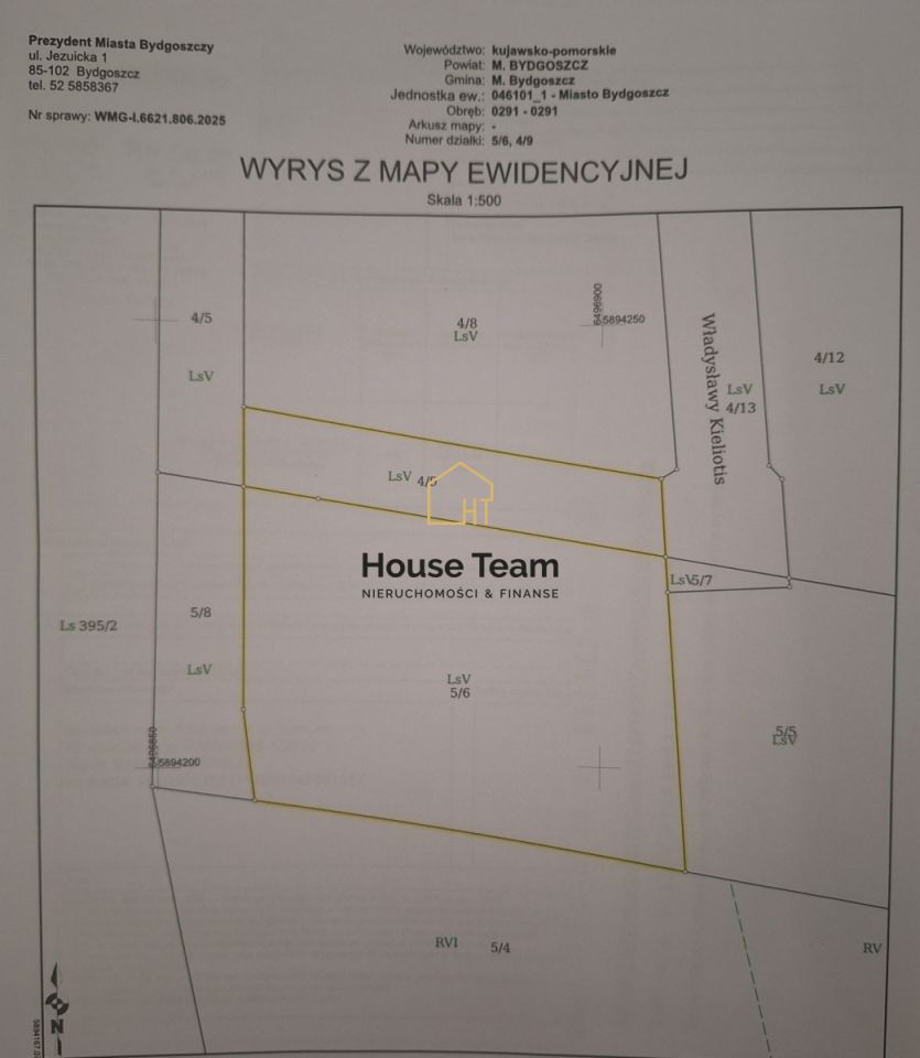 Działka budowlana Bydgoszcz Smukała Dolna, ul. Władysławy Kieliotis. Zdjęcie 9