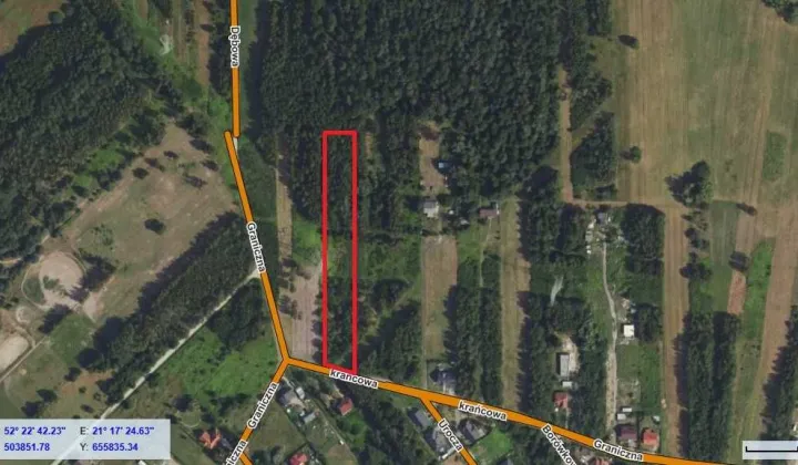 Działka budowlana Lipinki, ul. Krańcowa