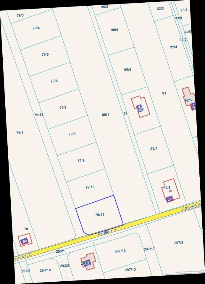 Działka budowlana Nowogard, ul. Adama Asnyka. Zdjęcie 2