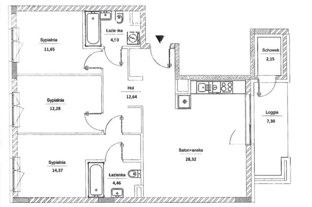Mieszkanie 4-pokojowe Warszawa Targówek, ul. Miedza. Zdjęcie 18