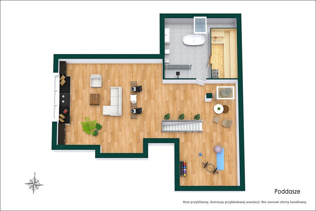 dom wolnostojący, 6 pokoi Serock, ul. Daliowa. Zdjęcie 49