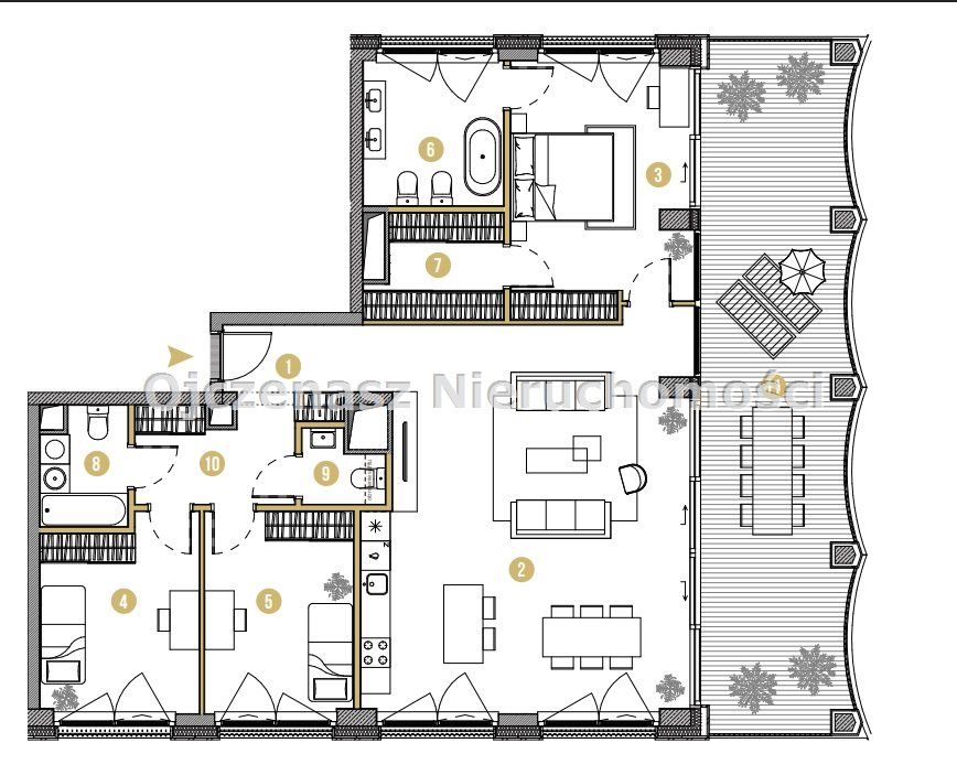 Mieszkanie 4-pokojowe Bydgoszcz. Zdjęcie 17