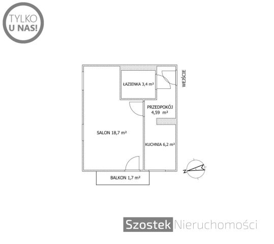 Mieszkanie 1-pokojowe Kraków Krowodrza, ul. Mazowiecka. Zdjęcie 12