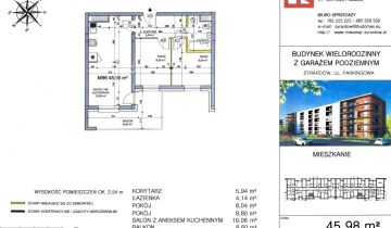 Mieszkanie 3-pokojowe Żyrardów, ul. Chabrowa