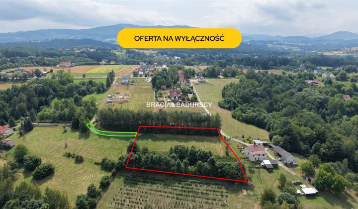 Działka budowlana Łąkta Górna