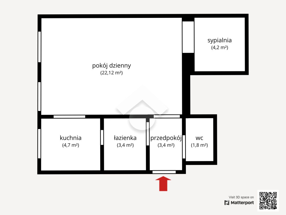 Mieszkanie 1-pokojowe Wrocław Plac Grunwaldzki, ul. Henryka Sienkiewicza. Zdjęcie 15