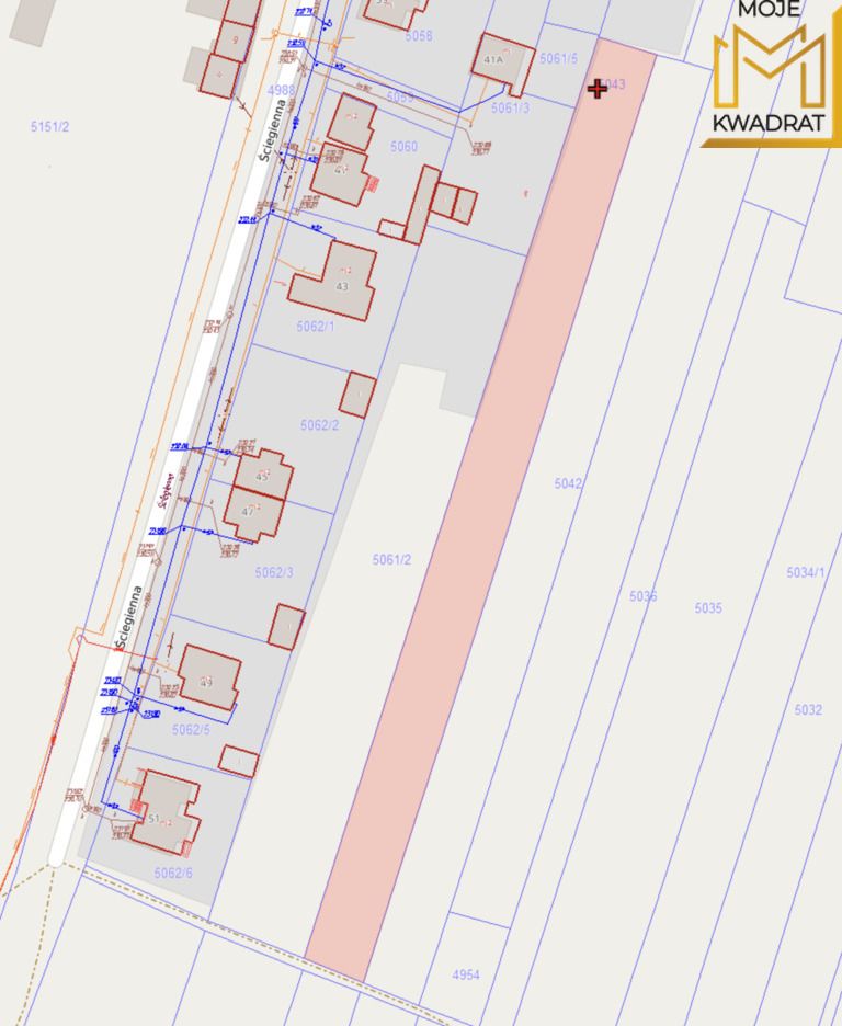 Działka budowlana Pajęczno, ul. Ściegienna. Zdjęcie 2